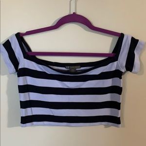 Armani Exchange Crop Top